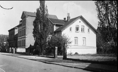 Das Synagogengrundstck nach dem Kriege